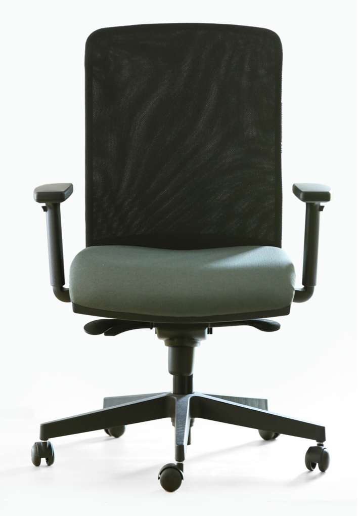 chaise de bureau Majencia noire-Bluedigo