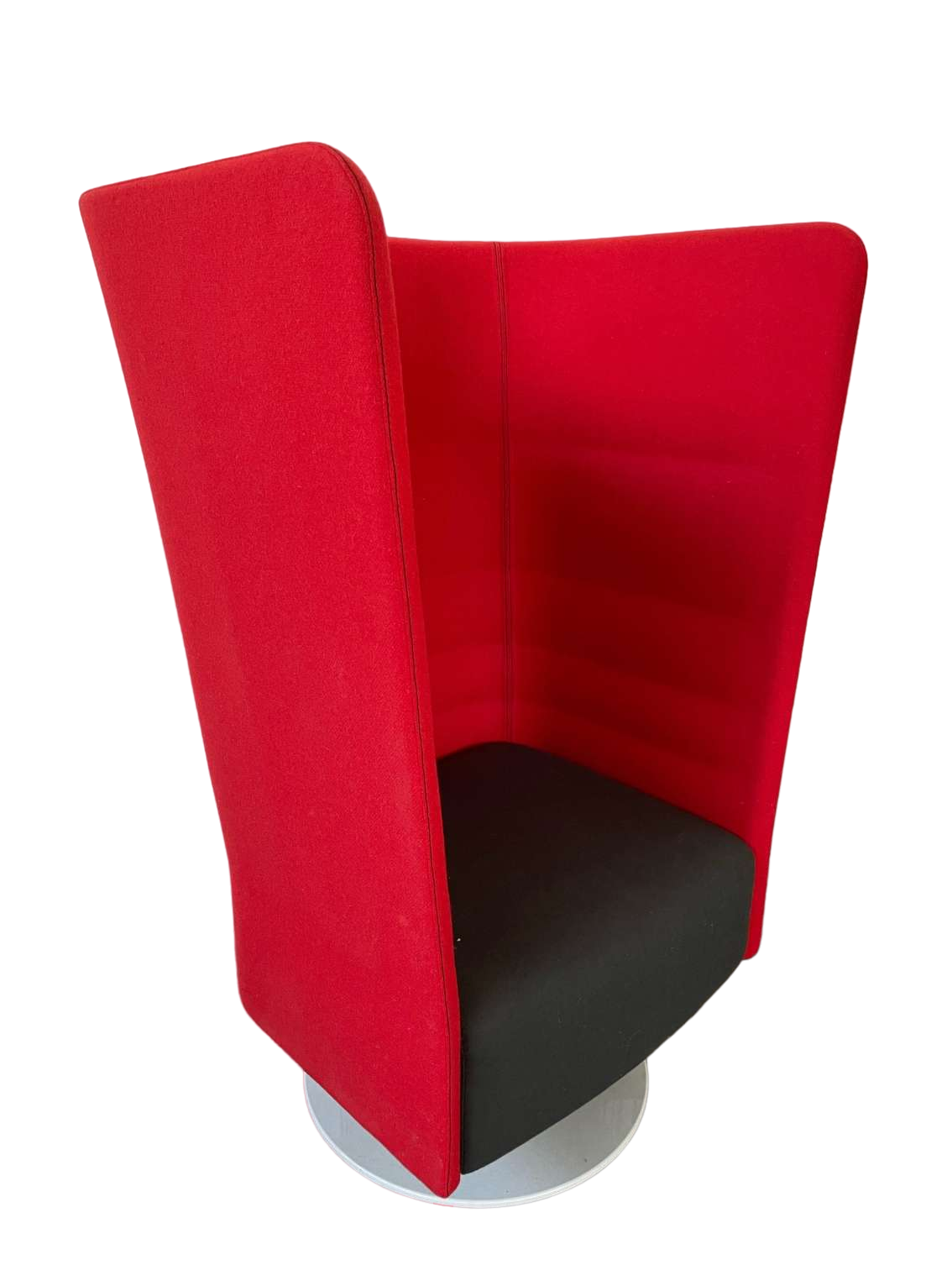 fauteuil acoustique rouge-Bluedigo