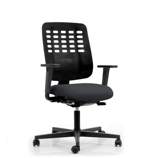 Bluedigo - Chaise de bureau ergonomique premium - Dossier noir-Bluedigo