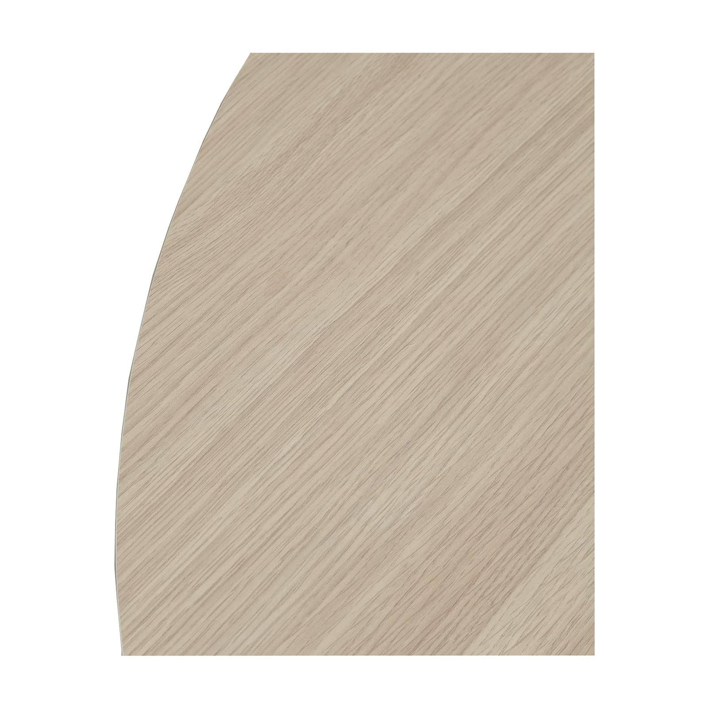 Bureau d'angle avec meuble de rangement occasion-Bois clair & blanc-180x100x75cm-Bluedigo