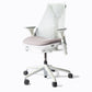 Chaise de bureau ergonomique Sayl Herman Miller occasion - Gris - 60 x 60 x 105 cm-Bluedigo
