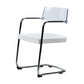 Chaise de réunion rectangle occasion - Blanc - 45 x 48 x 83 cm-Bluedigo