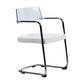 Chaise de réunion rectangle occasion - Blanc - 45 x 48 x 83 cm-Bluedigo