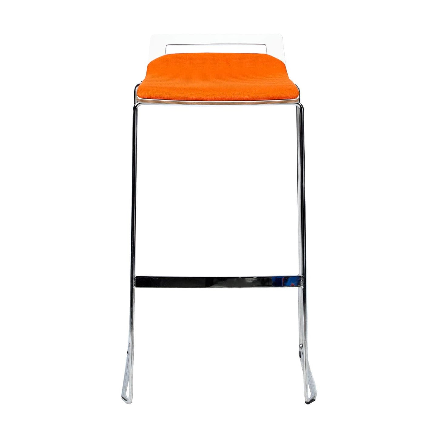 Tabouret haut Sedus occasion - Orange - 88 x 45 x 35 cm-Bluedigo