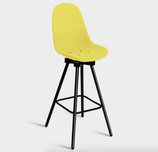 Chaise haute design Gravêne 7.6 Maximum - Plusieurs coloris - 41,5 x 39,5 x 112,5 cm-Bluedigo