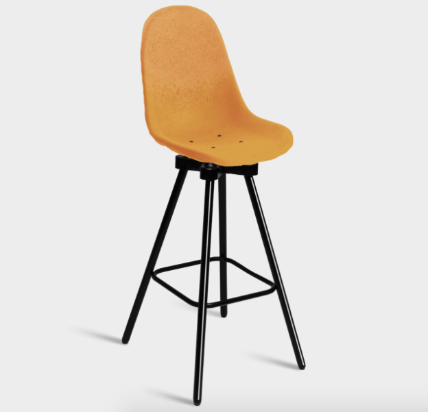 Chaise haute design Gravêne 7.6 Maximum - Plusieurs coloris - 41,5 x 39,5 x 112,5 cm-Bluedigo
