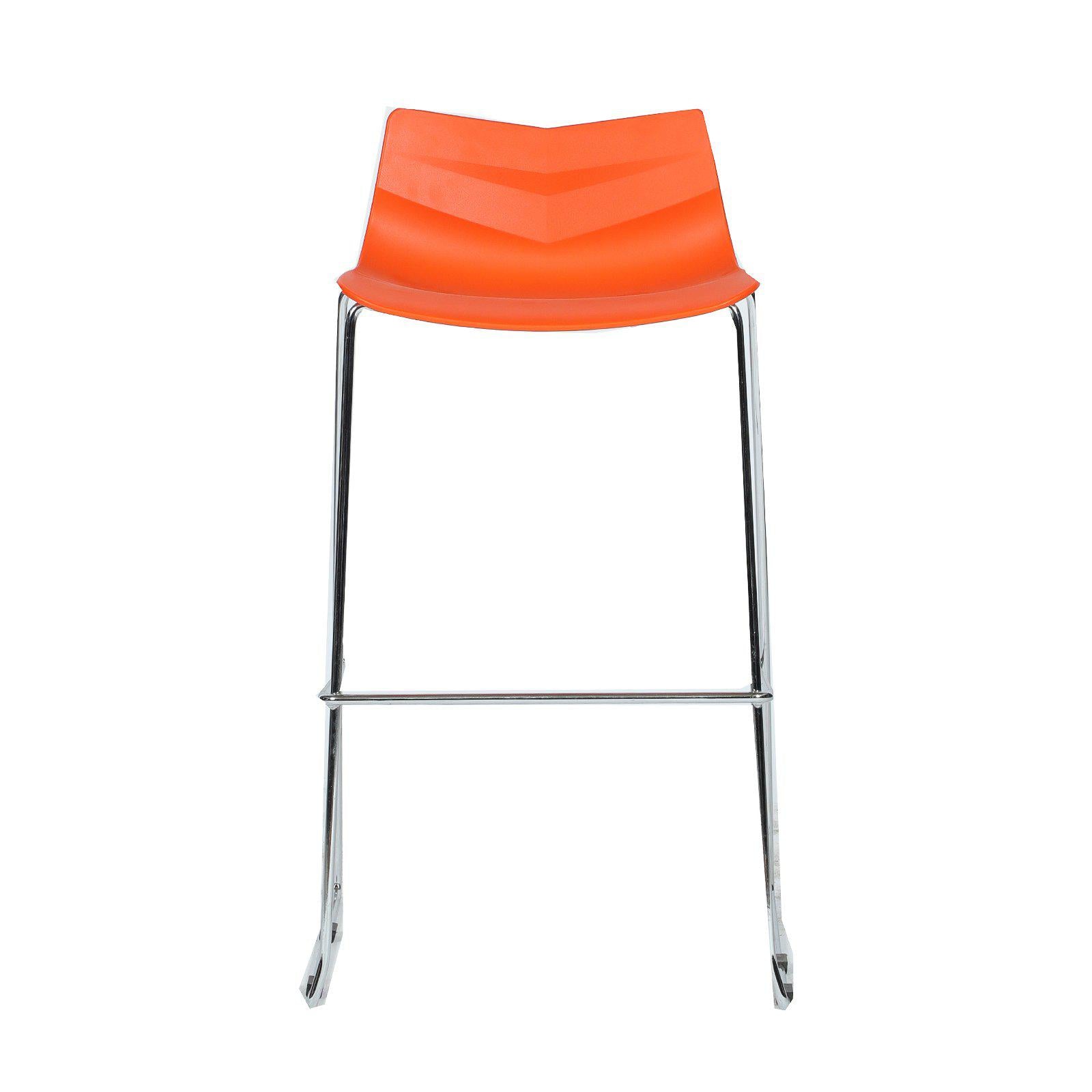 Chaise haute occasion - Strike - Orange 60 x 45 x 80 cm-Bluedigo