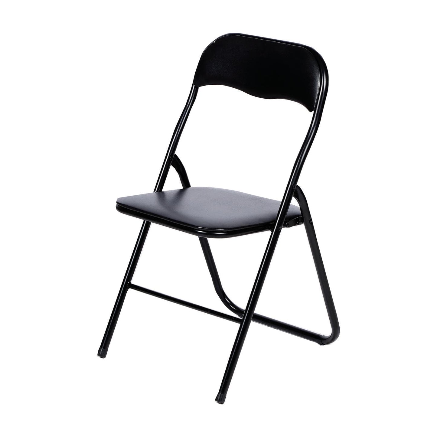 Chaise pliante occasion - Noir - 39 x 43 x 80 cm-Bluedigo