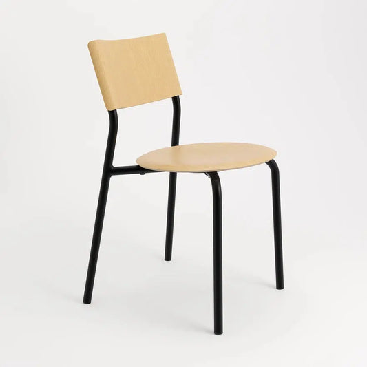 SSD Frêne / Chaise - piètement Noir-Bluedigo