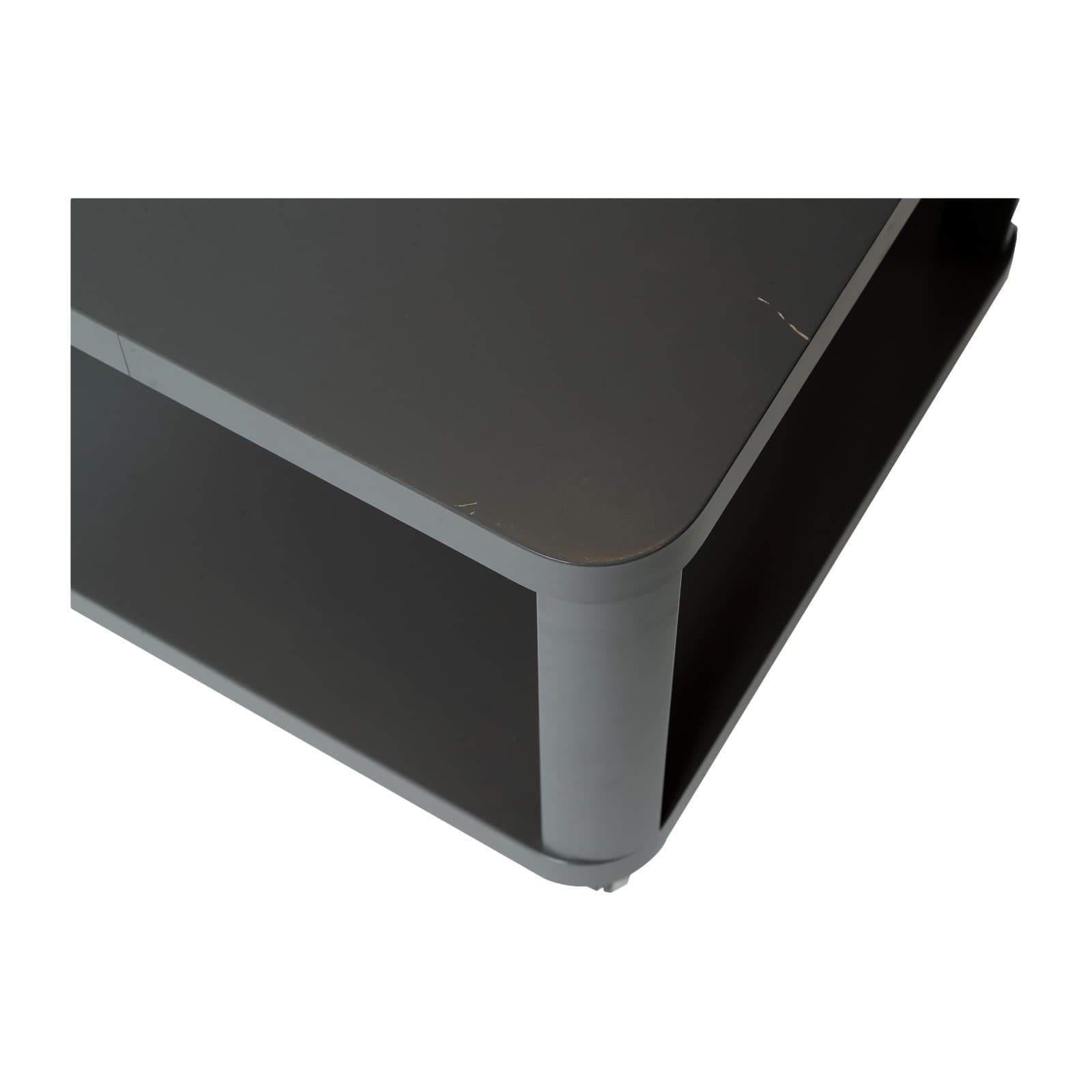 Table basse Ikea d’occasion - 50 x 50 cm - Gris foncé-Bluedigo