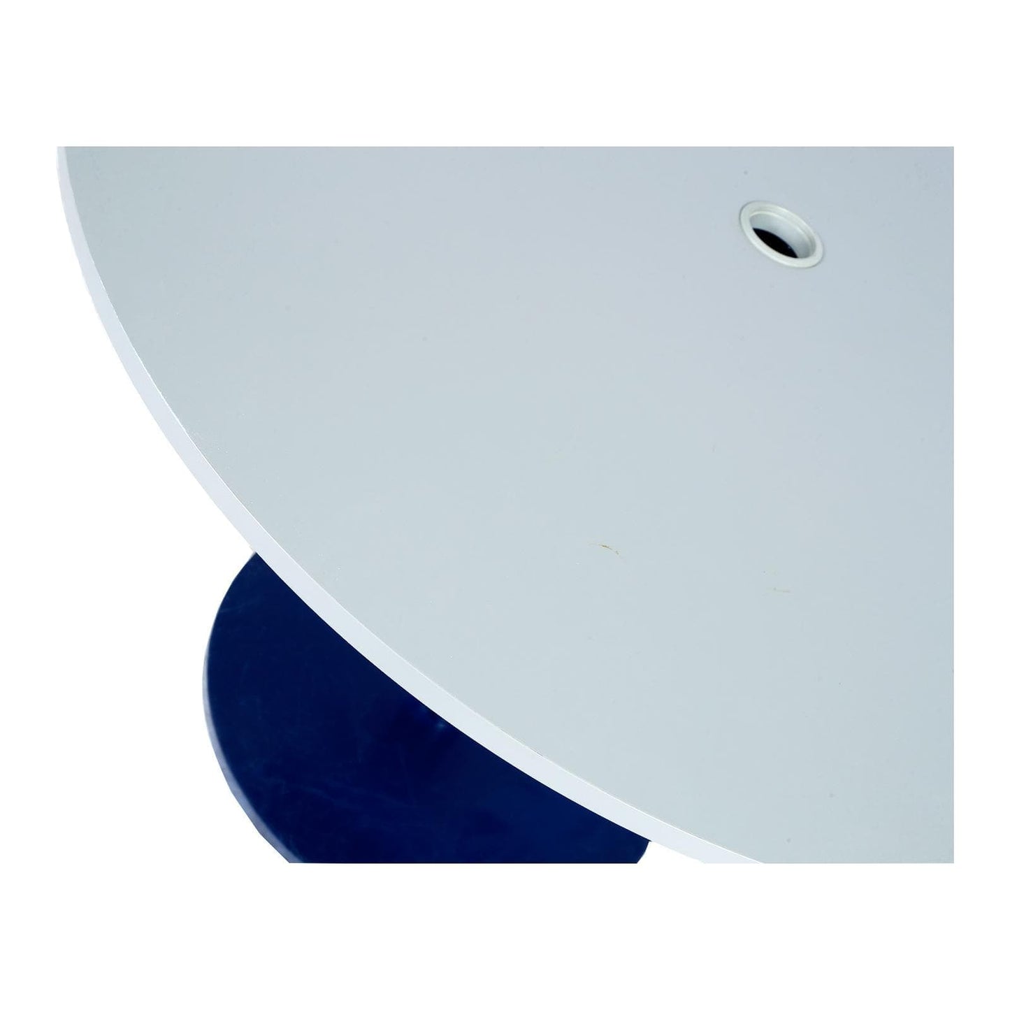 Table ronde - Gris - 110d x 73 cm-Bluedigo