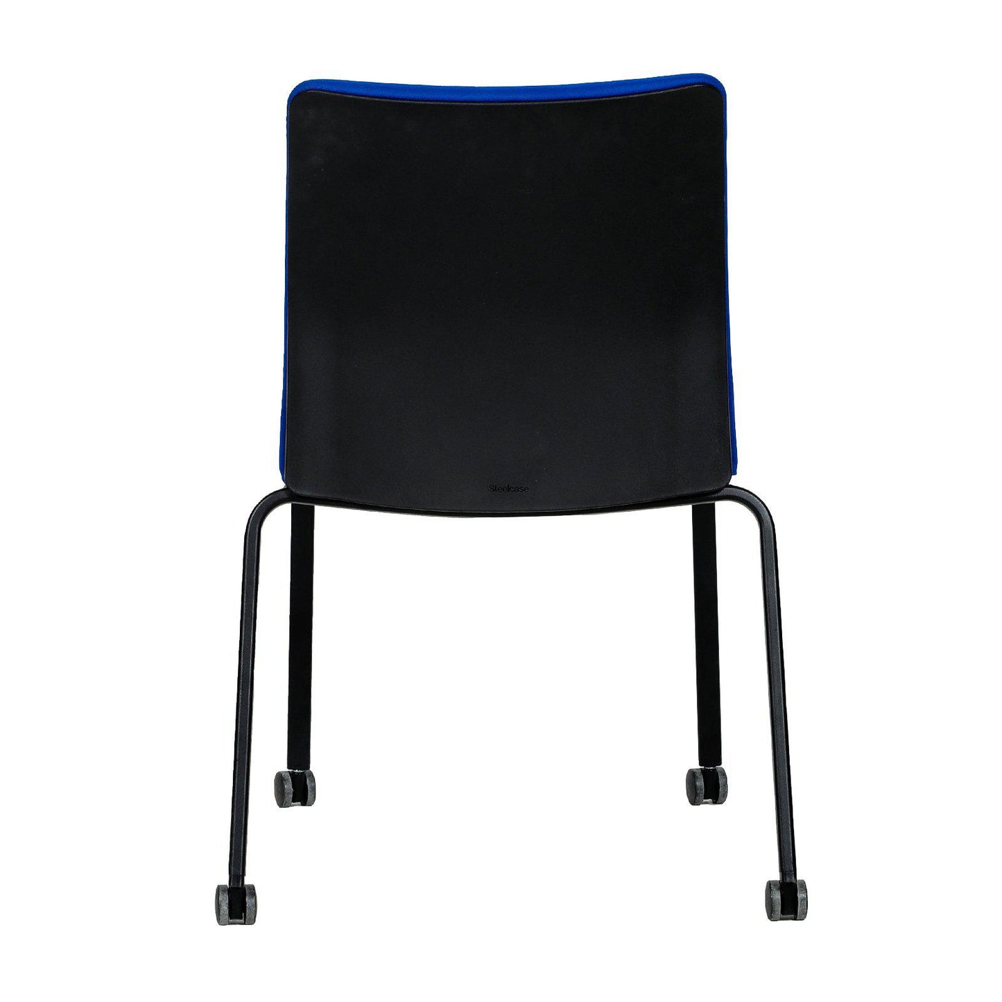 Chaise de réunion Steelcase occasion - Bleu - 48 x 40 x 92cm-Bluedigo