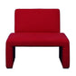 Fauteuil design Tacchini occasion - Rouge - 78 x 60 x 70 cm-Bluedigo