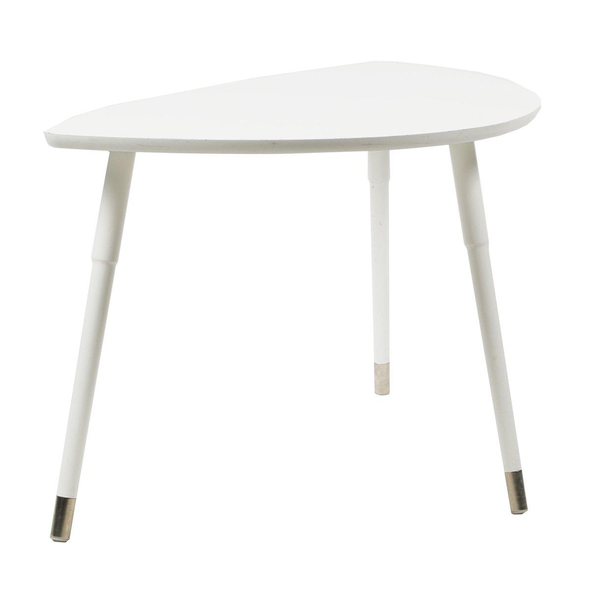 Table basse design occasion - Blanc - 106 x 54 x 52 cm-Bluedigo