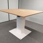 Table de réunion électrique Inés Mono Makiba - Plusieurs coloris - 140 x 140 cm-Bluedigo